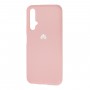 Чехол для Huawei Honor 20 / Nova 5T Silicone Full бледно-розовый