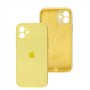 Чохол для iPhone 12 Square Full camera mellow yellow