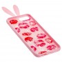 Чехол для iPhone 7 Plus / 8 Plus Blood of Jelly Rabbit ears "kiss"