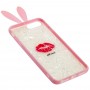 Чохол для iPhone 7 Plus / 8 Plus Blood of Jelly Rabbit ears "sweet kiss"