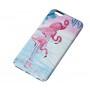 Чехол для iPhone 6 Plus Ibasi Flowers розовый фламинго