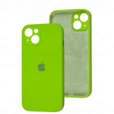 Чехол для iPhone 13 Square Full camera lime green