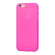 Чохол силіконовий для iPhone 6 рожевий