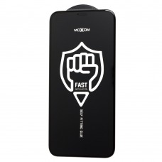 Защитное стекло для iPhone 12 mini Moxom черное