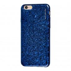 Чехол для iPhone 6 X-Level Crystal синий