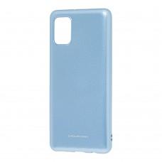 Чехол для Samsung Galaxy A31 (A315) Molan Cano глянец голубой
