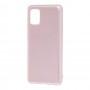 Чохол для Samsung Galaxy A31 (A315) Molan Cano глянець рожево-золотистий