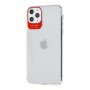 Чохолд для iPhone 11 Pro Max Epic clear прозорий/червоний