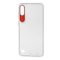 Чехолд для Samsung Galaxy A10 (A105) Epic clear прозрачный / красный