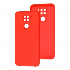 Чехол для Xiaomi Redmi Note 9 Wave colorful красный