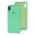 Чехол для iPhone Xr Silicone Full зеленый / spearmint