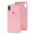 Чехол для iPhone Xr Silicone Full розовый / light pink
