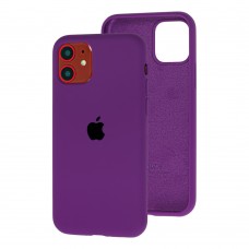 Чохол для iPhone 11 Silicone Full purple