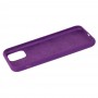 Чохол для iPhone 11 Silicone Full purple