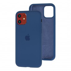 Чехол для iPhone 11 Silicone Full alaskan blue