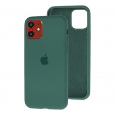 Чохол для iPhone 11 Silicone Full зелений / pine green