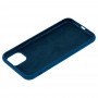 Чохол для iPhone 11 Silicone Full blue cobalt