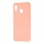 Чохол для Samsung Galaxy A20 / A30 Soft під магнітний тримач рожевий
