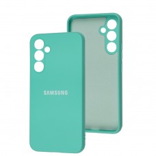 Чехол для Samsung Galaxy A54 (A546) Full camera бирюзовый / marine green