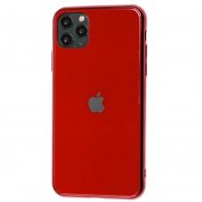 Чохол для iPhone 11 Pro Max Original glass червоний