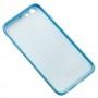 Чохол New glass для iPhone 6/6s блакитний