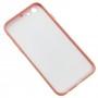 Чохол New glass для iPhone 6/6s рожевий