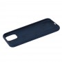 Чохол для iPhone 11 Pro Silicone Full синій / midnight blue
