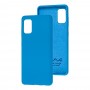 Чехол для Samsung Galaxy A41 (A415) Wave Full синий