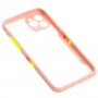 Чохол для iPhone 11 Pro Armor clear рожевий