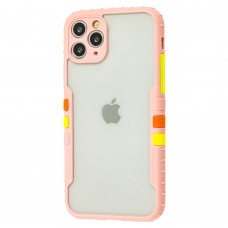 Чехол для iPhone 11 Pro Max Armor clear розовый
