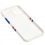 Чехол для iPhone 12 Pro Max Armor clear белый