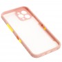 Чехол для iPhone 12 Pro Max Armor clear розовый