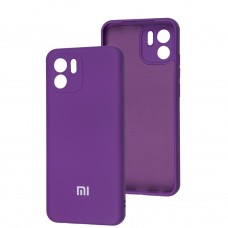 Чехол для Xiaomi Redmi A1 Full camera фиолетовый / purple