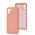 Чехол для Xiaomi Redmi A1 Full camera розовый / peach