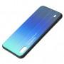 Чохол для Samsung Galaxy A10 (A105) Rainbow glass синій