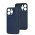Чохол для iPhone 13 Pro Eco Leather midnight blue