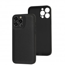 Чохол для iPhone 13 Pro Max Eco Leather black