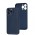 Чохол для iPhone 13 Pro Max Eco Leather midnight blue