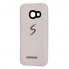 Чехол для Samsung Galaxy A3 2017 (A320) Silicon case серый