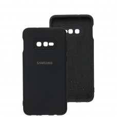 Чехол для Samsung Galaxy S10e (G970) Silicone Full camera черный
