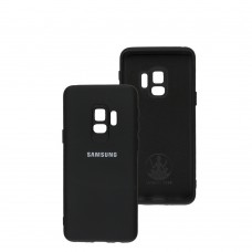 Чехол для Samsung Galaxy S9 (G960) Silicone Full camera черный