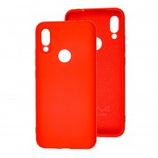 Чехол для Xiaomi Redmi 7 Wave colorful красный