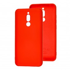 Чехол для Xiaomi Redmi 8 Wave colorful красный