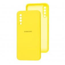 Чехол для Samsung Galaxy A50 / A50s / A30s Square camera full желтый