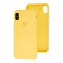 Чохол для iPhone Xs Max Slim Full жовтий