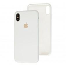 Чохол для iPhone Xs Max Slim Full білий