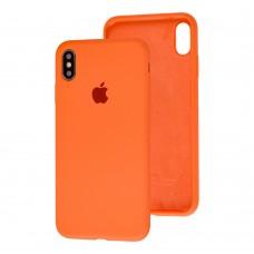 Чехол для iPhone Xs Max Slim Full apricot