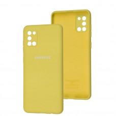 Чехол для Samsung Galaxy A31 (A315) Full camera лимонный