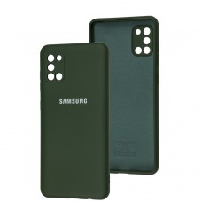 Чехол для Samsung Galaxy A31 (A315) Full camera зеленый
