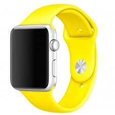 Ремешок для Apple Watch 38mm / 40mm S Silicone One-Piece canary yellow